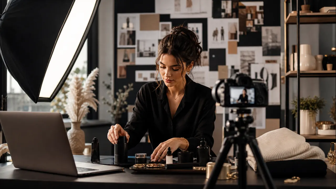 Creator brand studio system